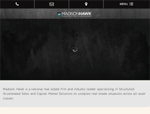 Tablet Screenshot of madisonhawk.com